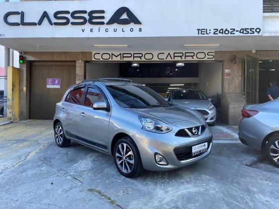 NISSAN MARCH 1.6 SL 16V FLEX 4P MANUAL NISSAN MARCH 1.6 SL 16V FLEX 4P MANUAL